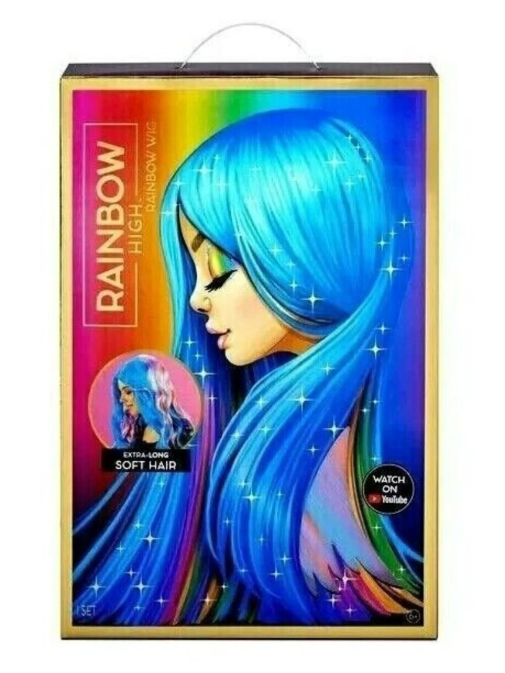 Rainbow High Amaya Raine 18" Girls Rainbow Wig Extra Long Wavy Soft Hair